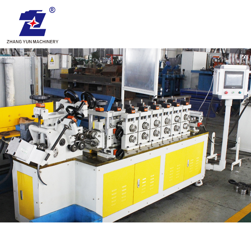 China Professional Factory Manufacturing Metall Stempel Barrel Hoop Cold Roll Forming Machine
