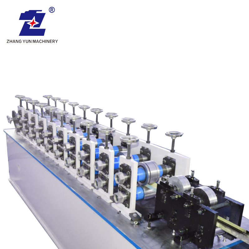 Automatische Stahlprofil-Lagerregal-Rolle, die Herstellungsmaschine für Supermarktregale bildet