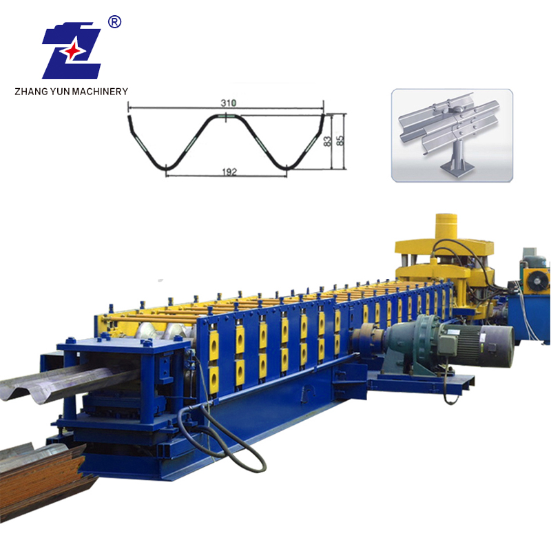 Jiangsu Highway Guardrail Board Stahlprofiliermaschine für Sicherheit