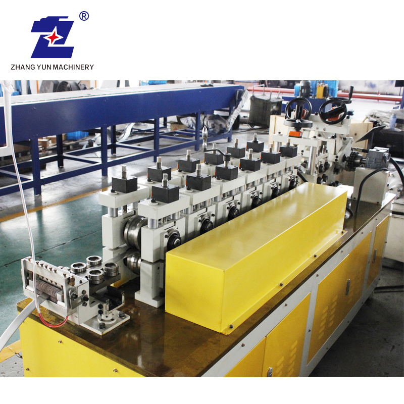 China Professional Factory Manufacturing Metall Stempel Barrel Hoop Cold Roll Forming Machine