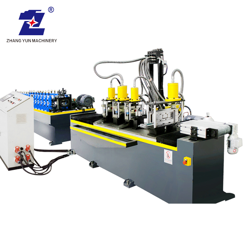 Hochgeschwindigkeits -verzinktes Stahlprofil CZ -Kanalherstellung Maschinenmaschinen CT Purlin Kaltrollenformmaschine